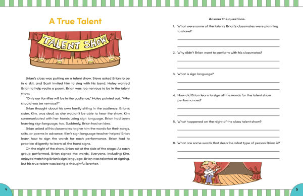 Reading Comprehension: Grade 4