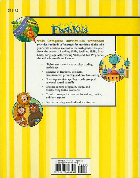 Complete Curriculum: Grade 6 (Flash Kids Complete Curriculum Series)