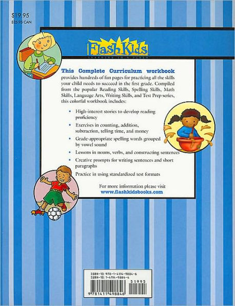 Complete Curriculum: Grade 1 (Flash Kids Complete Curriculum Series)