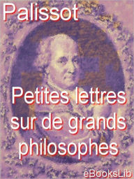 Title: Petites lettres sur de grands philosophes, Author: eBooksLib