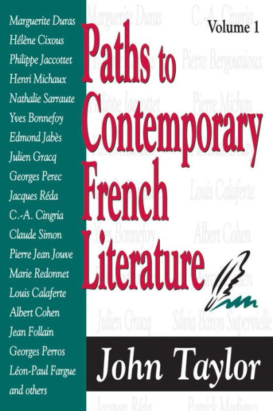 Paths to Contemporary French Literature: Volume 1 / Edition 1