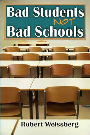 Bad Students, Not Schools