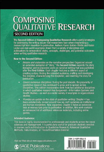 Composing Qualitative Research / Edition 2