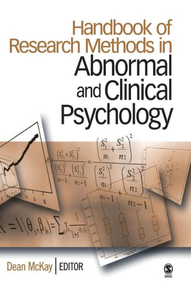 Handbook of Research Methods in Abnormal and Clinical Psychology / Edition 1