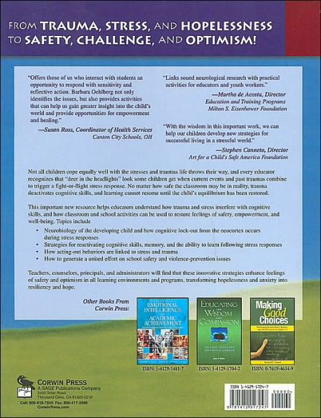 Reaching and Teaching Stressed and Anxious Learners in Grades 4-8: Strategies for Relieving Distress and Trauma in Schools and Classrooms / Edition 1