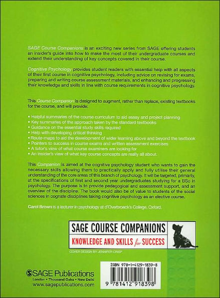 Cognitive Psychology / Edition 1