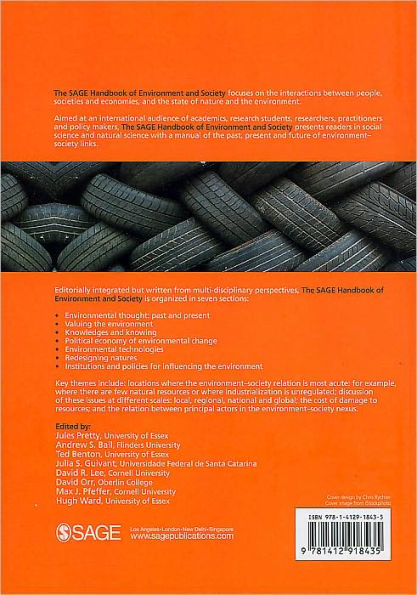 The SAGE Handbook of Environment and Society / Edition 1