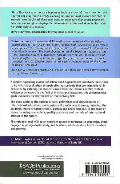 Introduction to International Education: International Schools and their Communities / Edition 1
