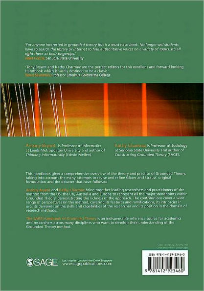 The SAGE Handbook of Grounded Theory / Edition 1
