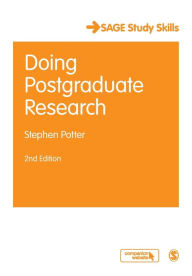 Title: Doing Postgraduate Research / Edition 2, Author: Stephen Potter