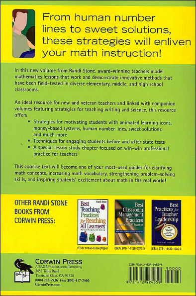 Best Practices for Teaching Mathematics: What Award-Winning Classroom Teachers Do / Edition 1
