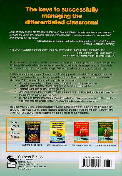 Differentiated Instructional Management: Work Smarter, Not Harder