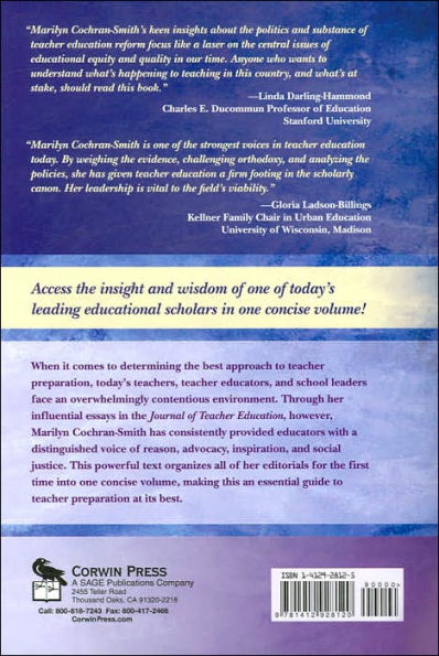 Policy, Practice, and Politics in Teacher Education: Editorials From the Journal of Teacher Education / Edition 1