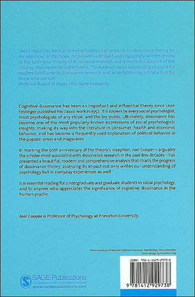 Cognitive Dissonance: 50 Years of a Classic Theory / Edition 1