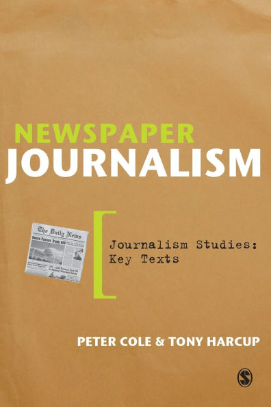 Newspaper Journalism / Edition 1