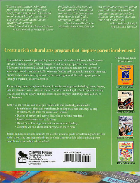 Building Parent Involvement Through the Arts: Activities and Projects That Enrich Classrooms and Schools / Edition 1