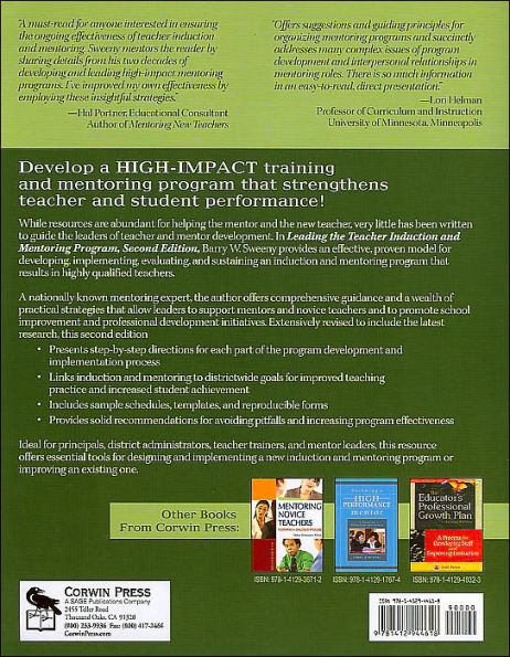 Leading the Teacher Induction and Mentoring Program / Edition 2