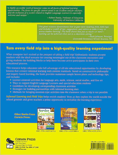 Informal Learning and Field Trips: Engaging Students in Standards-Based Experiences Across the K-5 Curriculum / Edition 1
