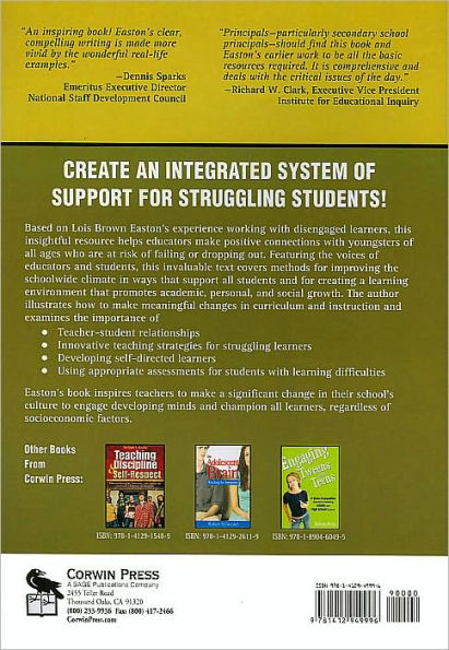 Engaging the Disengaged: How Schools Can Help Struggling Students Succeed / Edition 1