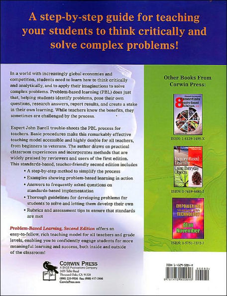 Problem-Based Learning: An Inquiry Approach / Edition 2