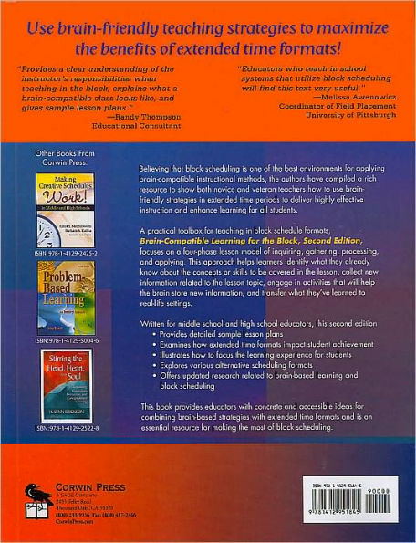 Brain-Compatible Learning for the Block / Edition 2