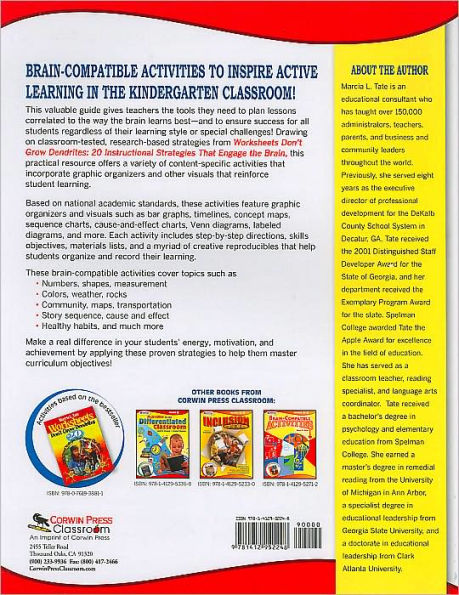 Engage the Brain: Graphic Organizers and Other Visual Strategies, Kindergarten / Edition 1