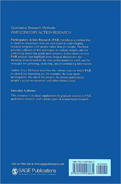 Participatory Action Research / Edition 1