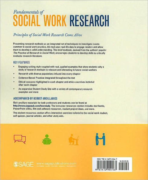 Fundamentals of Social Work Research / Edition 1