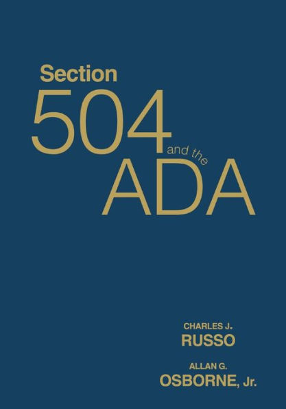 Section 504 and the ADA / Edition 1