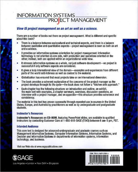 Information Systems Project Management / Edition 1