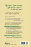 Alternative view 2 of Human Resources Administration for Educational Leaders / Edition 1