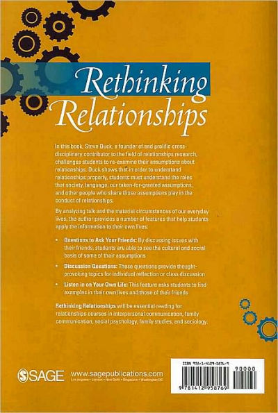 Rethinking Relationships / Edition 1