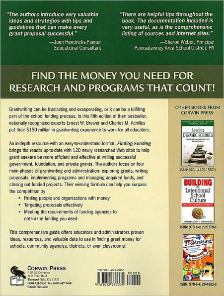 Finding Funding: Grantwriting From Start to Finish, Including Project Management and Internet Use / Edition 5