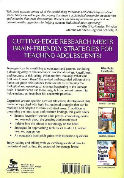 Secrets of the Teenage Brain: Research-Based Strategies for Reaching and Teaching Today's Adolescents / Edition 2