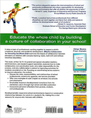 Effective Collaboration For Educating The Whole Child Edition 1