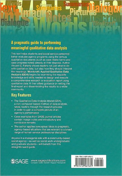 Wordcraft: Applied Qualitative Data Analysis (QDA): Tools for Public and Voluntary Social Services / Edition 1