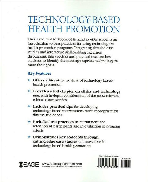 Technology-Based Health Promotion / Edition 1