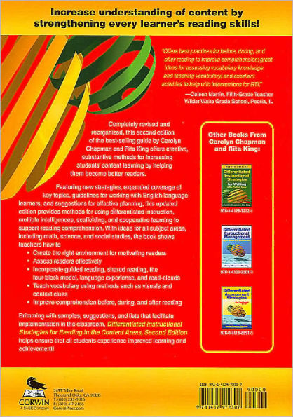 Differentiated Instructional Strategies for Reading in the Content Areas / Edition 2