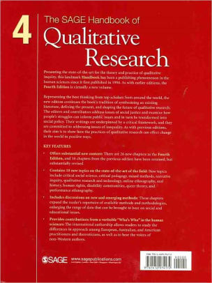 the handbook of qualitative research pdf
