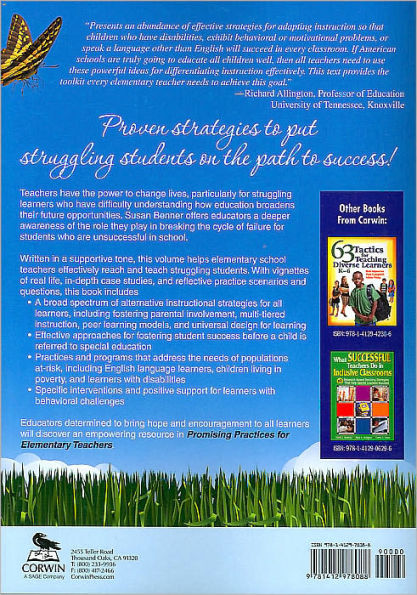 Promising Practices for Elementary Teachers: Make No Excuses