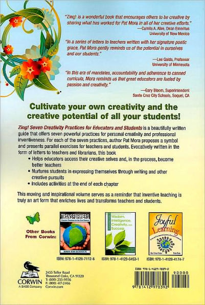 Zing! Seven Creativity Practices for Educators and Students / Edition 1