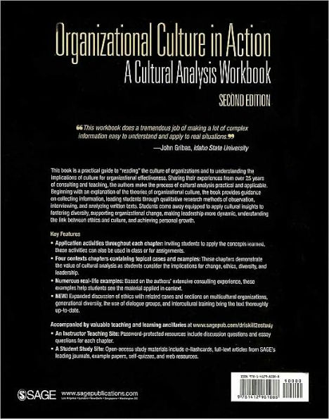 Organizational Culture in Action: A Cultural Analysis Workbook / Edition 2