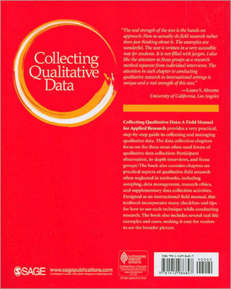 Collecting Qualitative Data: A Field Manual for Applied Research / Edition 1