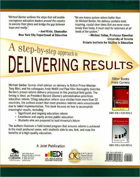 Deliverology 101: A Field Guide For Educational Leaders / Edition 1