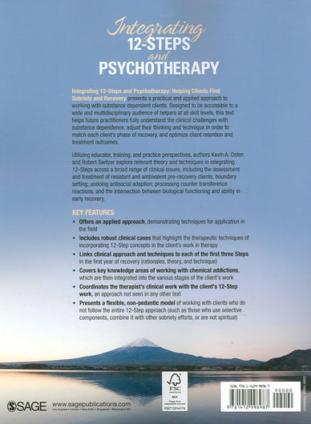 Integrating 12-Steps and Psychotherapy: Helping Clients Find Sobriety and Recovery / Edition 1