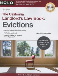 The California Landlord S Law Book Evictions By David