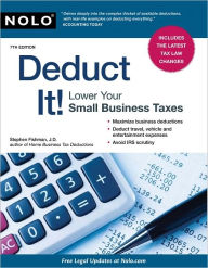 Title: Deduct It!: Lower Your Small Business Taxes, Author: Stephen Fishman