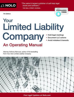 Your Limited Liability Company By Anthony Mancuso Paperback