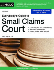 Free online books to read now without downloading Everybody's Guide to Small Claims Court