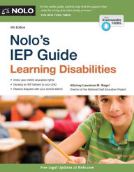 Title: Nolo's IEP Guide: Learning Disabilities, Author: Lawrence M. Siegel